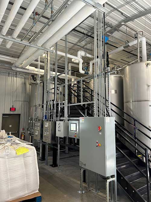 Electrical boxes and stairs